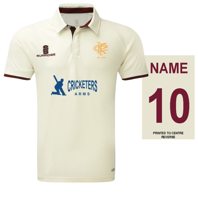 Kirkby Portland CC - Ergo Short Sleeve Playing Shirt