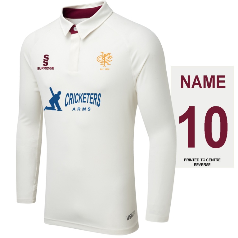 Kirkby Portland CC - Ergo Long Sleeve Playing Shirt