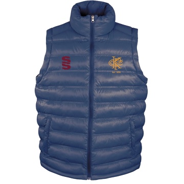 Padded Gilet : Navy