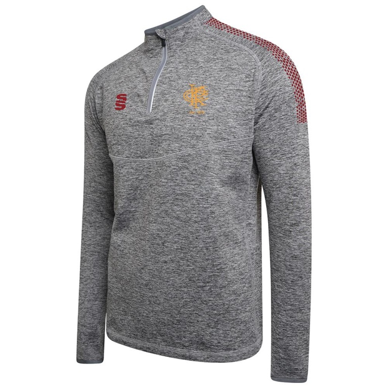 Women's 1/4 Zip Dual Performance Top :  Marl
