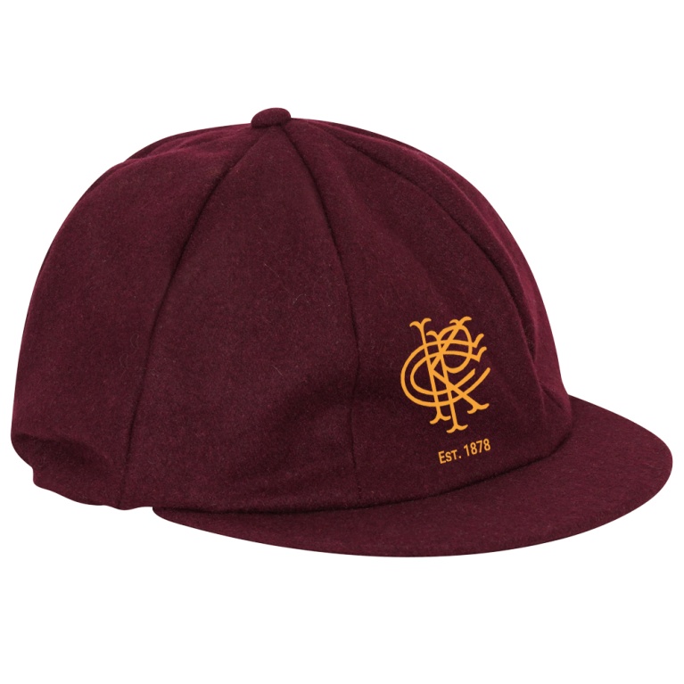 Baggy Cricket Cap - Maroon